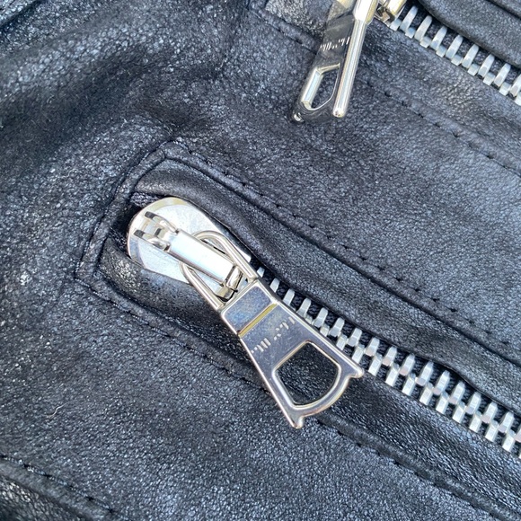 ben taverniti unravel project zippered leather skinny jeans - Picture 6 of 7